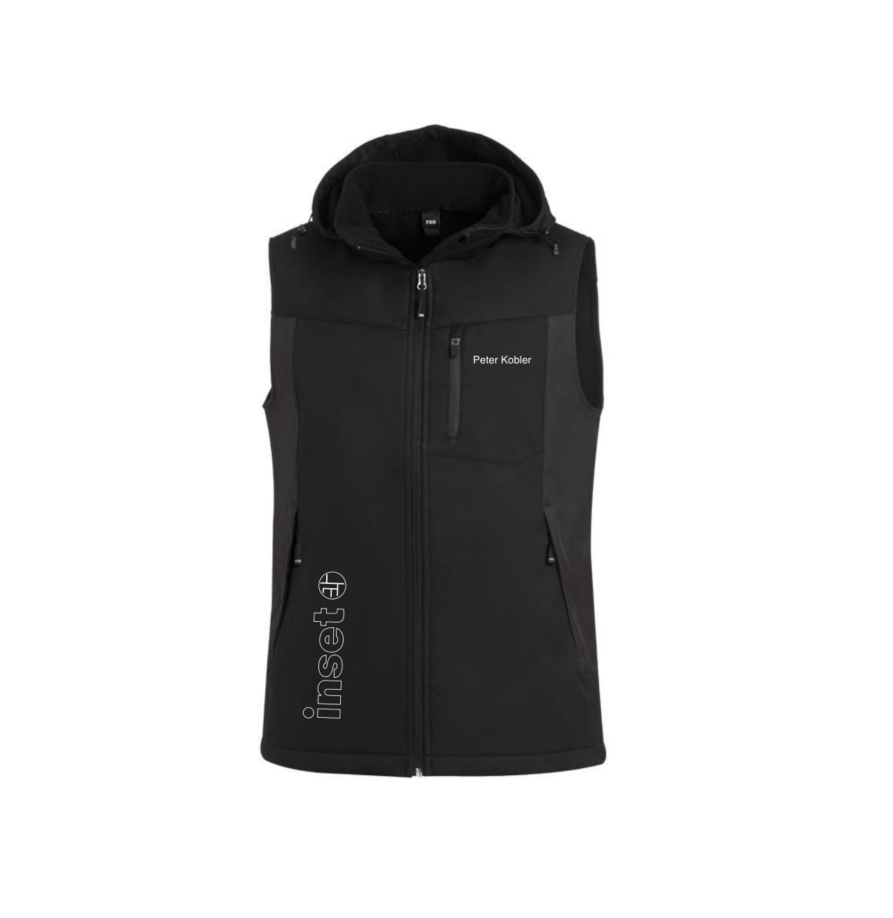 INS Justus Softshell Weste - Produktion